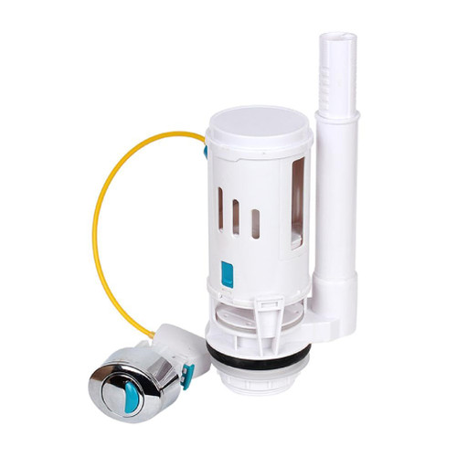 Double Flush Toilet Tanks Valves Line Control Double Row Drain Valves Efficient Water Tanks Accessory For FlushingToilet Push Button Toilet Flush Bottom Outlet Flush Valves
