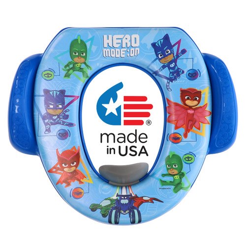 PJ Masks Soft Potty Seat - Potty Training Seat, Soft Cushion, Baby Potty Training, Safe, Easy to Clean