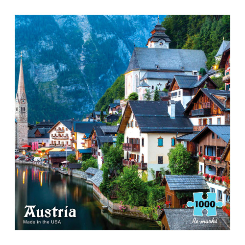 Re-Marks Austria Puzzle, Large 1000 Piece Puzzle for All Ages