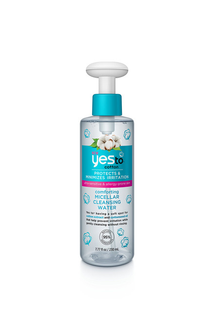 Yes To Cotton Comforting Micellar Cleansing Water, 7.77 Fluid Ounce