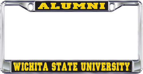 Dixie Dawgs Wichita State License Plate Frame Alumni Shockers