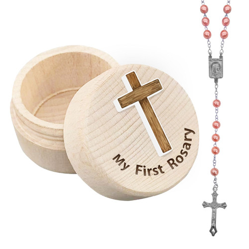 Baptism Baby Shower Gifts for Girls, My First Rosary and Keepsake Box, Rosary Catholic Gift for Girls, Holy First Communion Rosary Christian Gifts Catholic Baptism Gifts for Baby Birthday Baby Shower Baptism Baby Shower Gifts for Girls, My First Rosary and Keepsake Box, Rosary Catholic Gift for Girls, Holy First Communion Rosary Christian Gifts Catholic Baptism Gifts for Baby Birthday Baby Shower