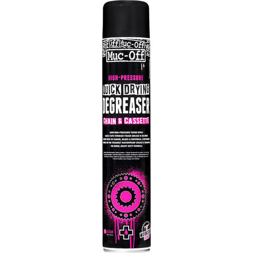 Muc-Off High-Pressure Quick Drying Degreaser, 25.4 fl oz - Bike Chain Cleaner and Bike Chain Degreaser Spray - Bike Cleaner for MTB/Gravel/Road Bikes
