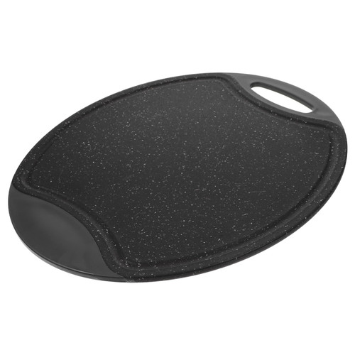 FELTECHELECTR Cutting Board Pp Cutting Board Bread Tray Plastic Food Tray Plastic Pallet Small Cutting Board Cutting Boards for Kitchen Dishwasher Safe Marble Cutting Board Black Kitchen Tool