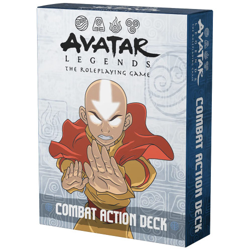 Magpie Games Avatar Legends The RPG: Combat Action Deck Expansion - 55 Card Deck Expansion Pack to Be Used with Avatar Legends RPG Core Book, Features Stance, Technique and Status Cards