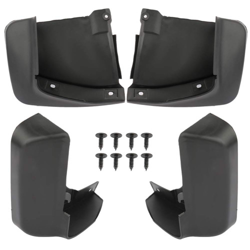 ECCPP Front Rear Mud Flaps Splash Guards Fit for Honda for Accord 2003-2007 Sedan (Not fit Side Skirts) Mud Guards
