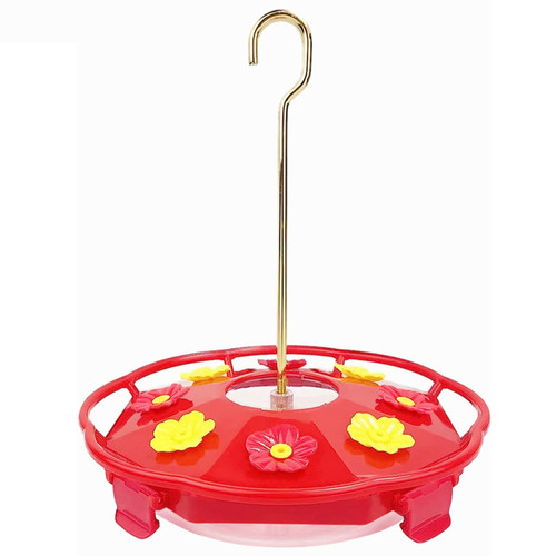 Hummingbird Feeder, Hummingbird Feeders for Outdoors Hanging with 20 Feeding Ports, Easy to Install, Clean and Fill, Built-in Moat Hummingbird Feeder, Hummingbird Feeders for Outdoors Hanging with 20 Feeding Ports, Easy to Install, Clean and Fill, Built-in Moat