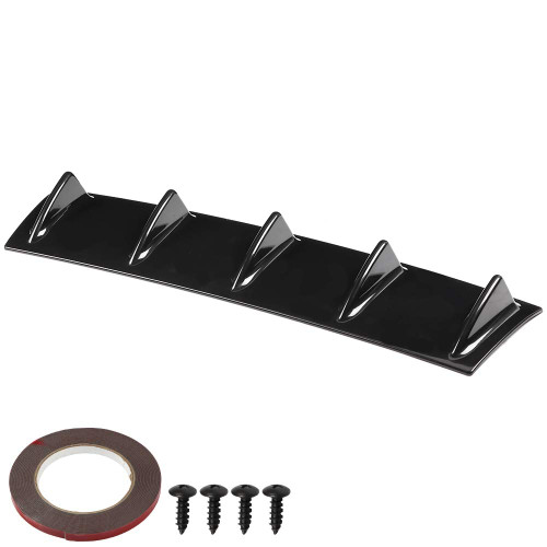 for Diffuser car Bumper Senyar Shark Fin Diffuser,Universal Car Rear Bumper Chassis Shark Fin Spoiler Wing Lip Diffuser(M)