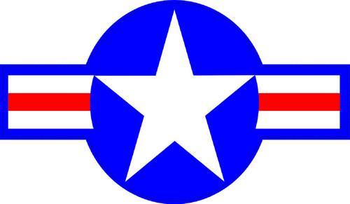 4 Pack US Air Force USAF United States Patriotic USA Military Emblem Auto Decal Bumper Sticker Vinyl Decal For Car Truck Van RV SUV Boat Fighter Jet Window Support USA Military (Star)
