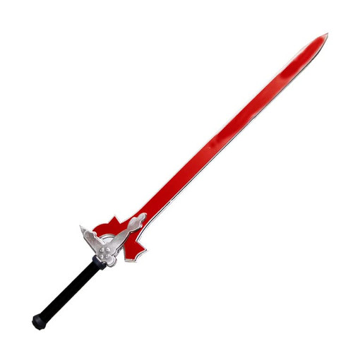 SAO Red Kirito Kirigaya Kazuto Elucidator Cosplay Foam Sword Weapon Prop Costume Blade (31 Inch) SAO Red Kirito Kirigaya Kazuto Elucidator Cosplay Foam Sword Weapon Prop Costume Blade (31 Inch)