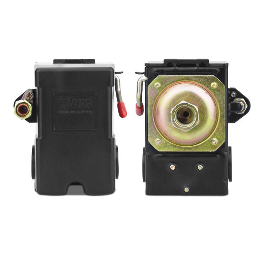 FBANG 2pcs Air Compressor Pressure Switch Single Port 95-120 psi Air Compressor Accessories (001)