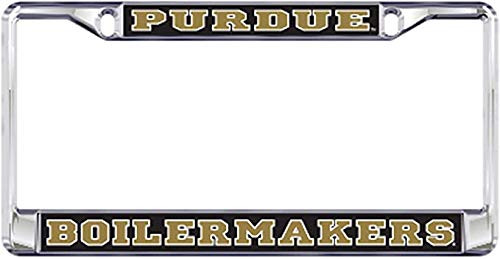 Dixie Dawgs Purdue Boilermakers Metal License Plate Frame for Front or Back of Car Officially Licensed
