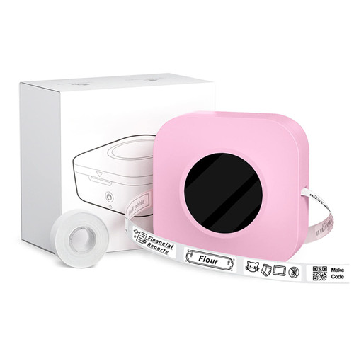 Label Makers - Pink Label Maker Machine with Tape - Mini Thermal Label Printer for Labeling - Q30S Portable Bluetooth Label Maker for Phone&Pad - Cute Label Maker - Labeler Machine with Tape for Home