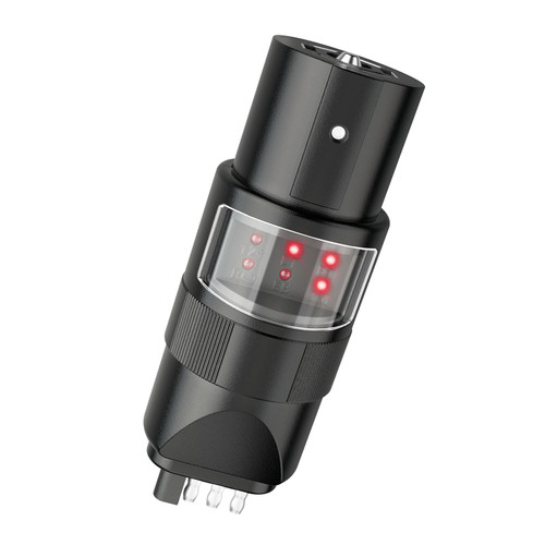 MECMO 7 Way Blade & 4 Pin Trailer Light Wire Circuit Tester with 6 Function LED Indicators, Trailer Wiring Plug Tester for RV Truck Trailer Socket, Vehicle-Side Towing Vehicle Socket Tester