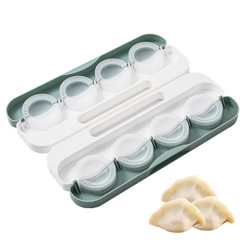 Dumpling Maker Press Mold, 8 in 1 DIY Manual Dumpling Maker, Plastic Dumpling Maker Mold, Kitchen Dumpling Making Tool, Dumpling Mold for Dumpling, Pot, Stockers, Wontons