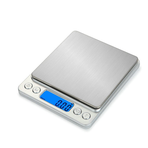 Food Kitchen Scale Digital Scales for Food Ounces and Grams, Mini Scale with LCD Display Jewelry Scale Kitchen Weighing Scale Baking Scale Pocket Jewelry Weight Gram Scale 3000g/0.1g Type 3