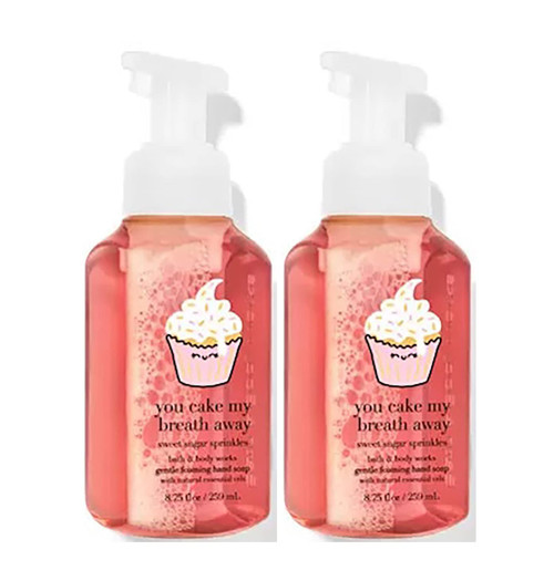 Bath & Body Works Gentle Foaming Hand Soap 8.75 Ounce 2-Pack (Sweet Sugar Sprinkles)