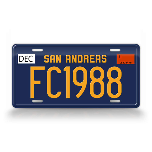 SignsAndTagsOnline Grand Theft Auto V License Plate Franklin Clinton's Replica Novelty Auto Tag