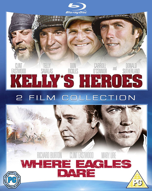 Kelly's Heroes/Where Eagles Dare Double Pack [Blu-ray] [1970] [Region Free]
