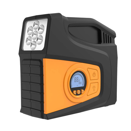 TROOZY Air Compressor Tire Inflator, Portable Air Compressor, Air pump for Car tires with Digital Pressure Gauge 100PSI, Tire Pump 12V DC with LED Light for Car, Motorcycle, Bicycle, Ball