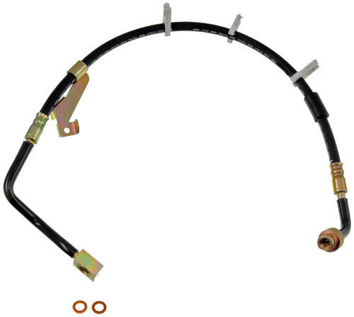 Dorman H620624 Front Passenger Side Brake Hydraulic Hose Compatible with Select Ford Models