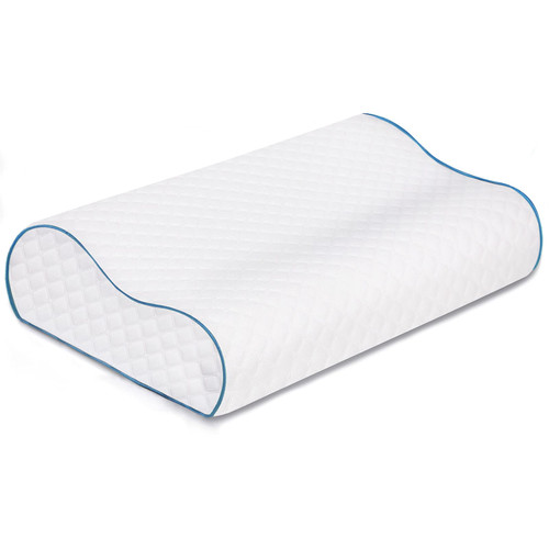 Findigit Cervical Memory Foam Pillow Contour Pillows for Neck and Shoulder Pain,Ergonomic Orthopedic Sleeping Neck Contoured Support Pillow for Side Back and Stomach Sleepers