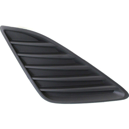 DAT AUTO PARTS Front Right Passenger Side Fog Hole Cover Replacement for 2012-2014 Toyota Camry/Camry Hybrid Except SE Models Black Textured TO1039147 5212706260