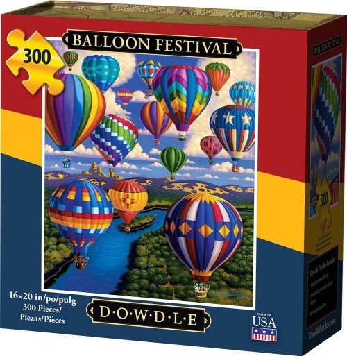Dowdle Jigsaw Puzzle - Balloon Festival - 300 Piece