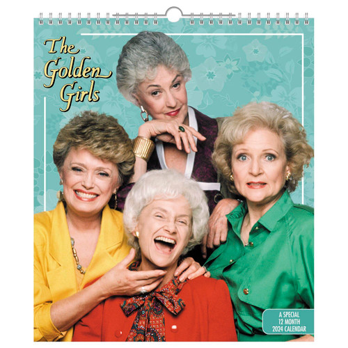 2024 Golden Girls Monthly Wall Calendar, Special Edition, 12 Months, 13" x 15" (DDSE922824) 2024 Golden Girls Monthly Wall Calendar, Special Edition, 12 Months, 13" x 15" (DDSE922824)