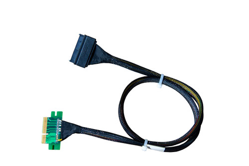 DiliVing PCI-E 3.0 X4 to U.2 SFF-8639 NvMe SSD 70CM Cable (No Additional Power Plug Required)