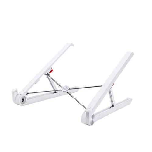 LXX Laptop Stand,Foldable Portable Notebook Stand,Anti-Slip Adjustable Ergonomic Laptop Stand,Computer Bracket,for Notebook Cooling a/Silver/As Shown