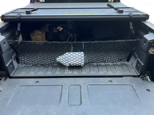 Envelope Style Elastic Trunk Mesh Cargo Net for Honda Ridgeline 2017-2023 - Premium Trunk Organizers & Storage - Cargo Net for Pickup Truck Bed - Truck Bed Divider - Car Organizer for Pickup