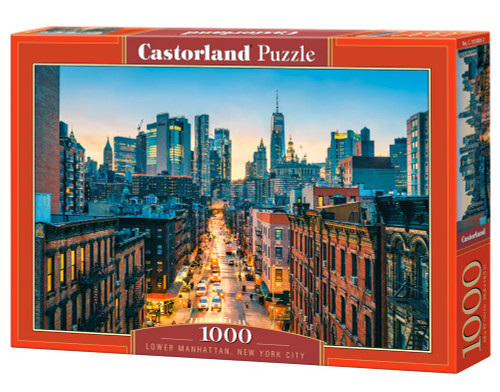 CASTORLAND 1000 Piece Jigsaw Puzzles, Lower Manhattan, New York City, NYC, City View Puzzle, USA Puzzles, Adult Puzzle, Castorland C-105083-2 CASTORLAND 1000 Piece Jigsaw Puzzles, Lower Manhattan, New York City, NYC, City View Puzzle, USA Puzzles, Adult Puzzle, Castorland C-105083-2