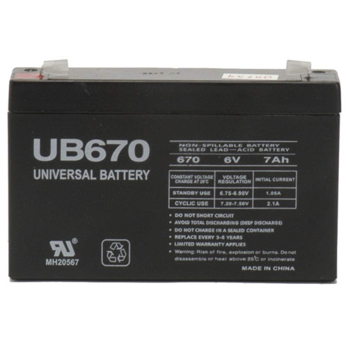 Universal Power Group 85932 Sealed Lead Acid Battery