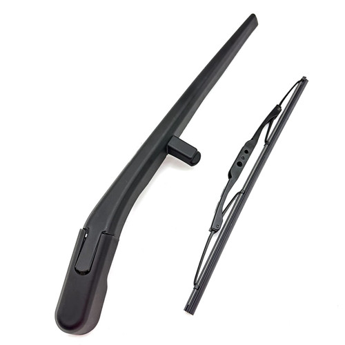 Rear Windshield Wiper Arm with Wiper Blade for Jeep Liberty 2008-2012 SUV Rear Windshield Back Wiper Arm Blade Replacement OEM # 68034341AD, 68034342AA, 57010204AB