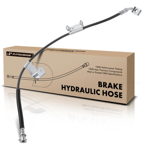 A-Premium Front Passenger Brake Hydraulic Hose Compatible with Chevrolet Silverado 2500/3500 07-10, Suburban 2500 07-13 & GMC Sierra 2500/3500 HD, Yukon XL 2500 & Hummer H2