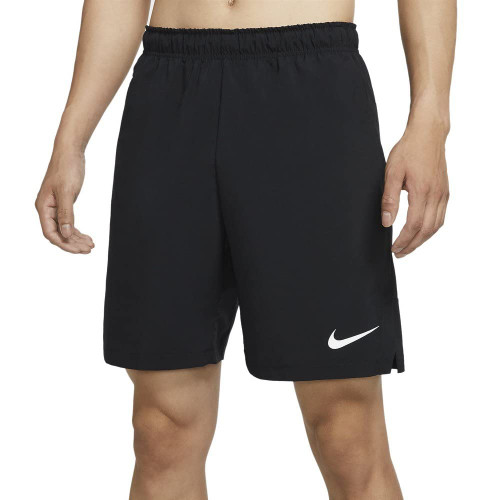 Nike Flex Men's Woven Training Shorts CU4945-010 Size XL Black/White