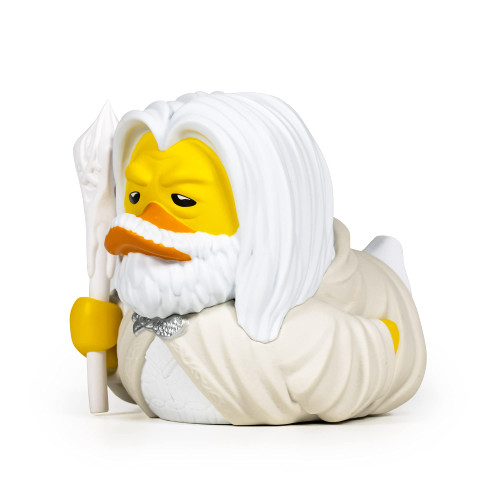 TUBBZ Boxed Edition Gandalf The White Collectible Vinyl Rubber Duck Figure - Official Lord of The Rings Merchandise - TV, Movies & Video Games TUBBZ Boxed Edition Gandalf The White Collectible Vinyl Rubber Duck Figure - Official Lord of The Rings Merchandise - TV, Movies & Video Games