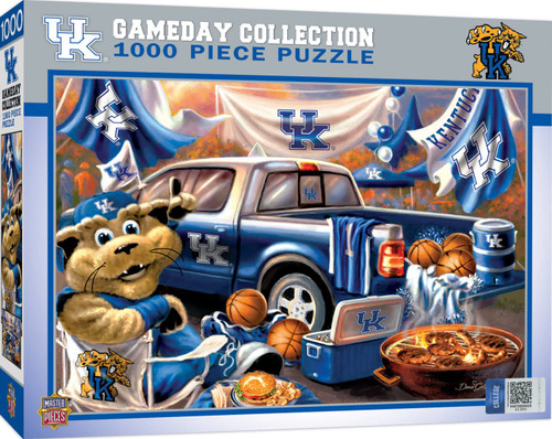 MasterPieces NCAA Gameday Puzzles Collection - Kentucky Wildcats 1000 Piece Gameday Jigsaw Puzzle MasterPieces NCAA Gameday Puzzles Collection - Kentucky Wildcats 1000 Piece Gameday Jigsaw Puzzle