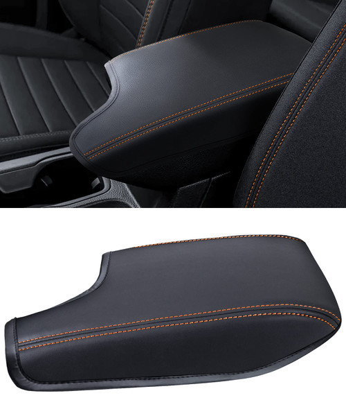 Sinvanho Center Console Armrest Cover for Subaru 2018-2023 Crosstrek and 2017-2023 Impreza, PU Leather Arm Rest Box Lid Protective Cover, Middle Console Seat Cushion Protector Accessories, Orange Sinvanho Center Console Armrest Cover for Subaru 2018-2023 Crosstrek and 2017-2023 Impreza, PU Leather Arm Rest Box Lid Protective Cover, Middle Console Seat Cushion Protector Accessories, Orange