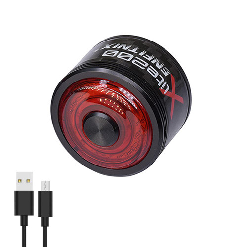 ENFITNIX Xlite200 Bicycle Smart Auto Brake Sensing Taillight?IPx6 Waterproof ?LED Charging Cycling Taillight ?Bike Rear Light