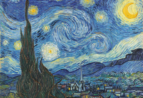 Buffalo Games - Starry Night - 2000 Piece Jigsaw Puzzle Buffalo Games - Starry Night - 2000 Piece Jigsaw Puzzle