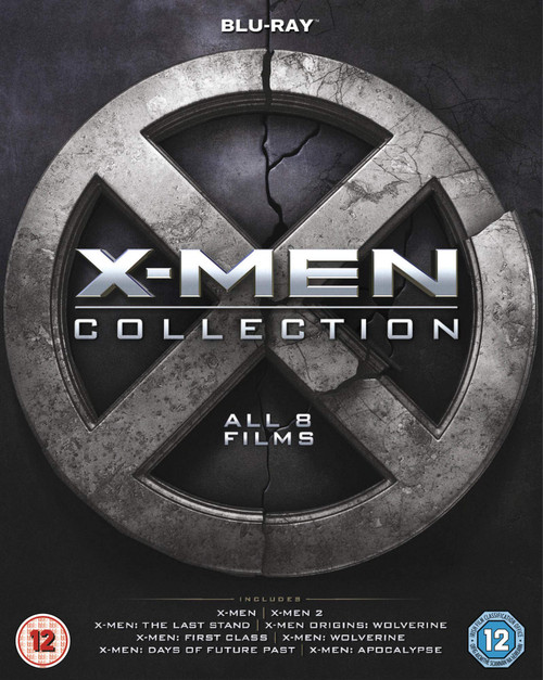X-Men: Erste Entscheidung (BOX) [8Blu-Ray]+[Blu-Ray 3D] (English audio)