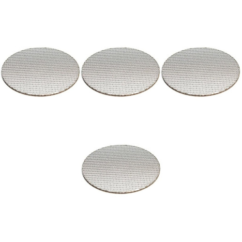 Housoutil 4pcs Coffee machine water distribution network stainless steel coffee maker mesh strainer puck screen filter coffee maker espresso screen barista coffee filter coffee water filter