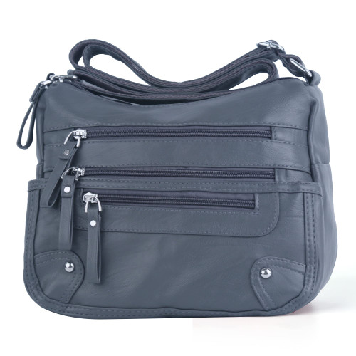 ELDA 10 Pockets Crossbody Purses for Women Medium Pocketbooks Lightweight Ladies Satchel Bag Multi Pocket Shoulder Handbag ELDA 10 Pockets Crossbody Purses for Women Medium Pocketbooks Lightweight Ladies Satchel Bag Multi Pocket Shoulder Handbag