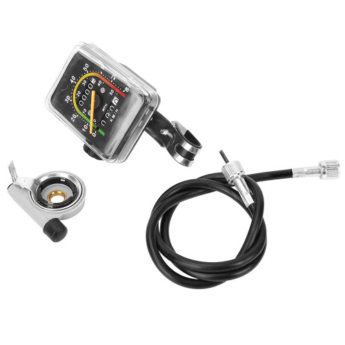 Bike Speedometer Bicycle Odometer Cycling Computer, Mountain Bike Mechanical Odometer Waterproof Bike Computer Mountain Bicycle Code Table Bike Mechanical Code Table