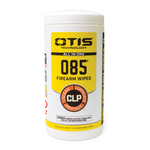Otis Technology O85 CLP Wipes Canister (75 count), Multi,1 Count (Pack of 1)