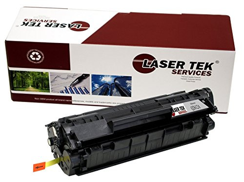 Laser Tek Services Compatible Toner Cartridge Replacement for the HP Q2612A. (Black, 1-Pack)
