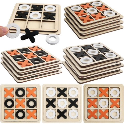 Puteraya 12 Sets Kids Wooden Tic Tac Toe Game XO Wood Board Game Classic Mini Tabletop Game Set for Boys Girls Educational Games Toy Goody Bag Filler Birthday Party Favor Puteraya 12 Sets Kids Wooden Tic Tac Toe Game XO Wood Board Game Classic Mini Tabletop Game Set for Boys Girls Educational Games Toy Goody Bag Filler Birthday Party Favor