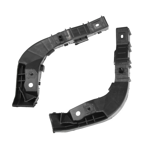 VekAuto 1 Pair Bumper Brackets Support Fender Cover Compatible for Hyundai Elantra 2008 2009 2010, Durable Plastic Black Front Left Right Side